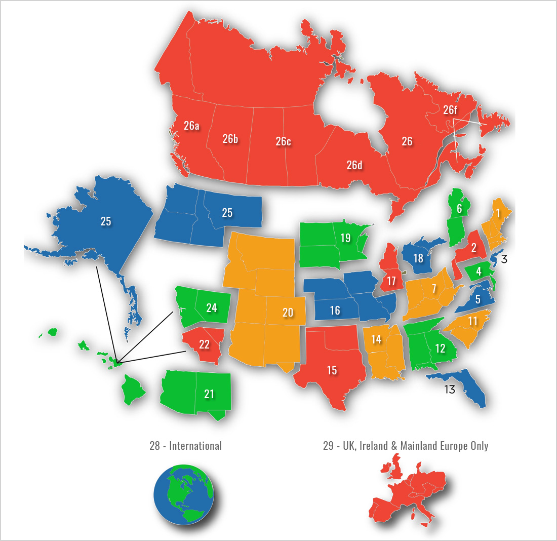 region-map